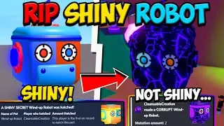 THE *SHINY* WIND-UP ROBOT GOT A *FAILED* MUTATION!! - Science Simulator (Roblox)
