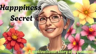 Her happiness secret: a thankful heart for small things| leran English through stories|inspirational