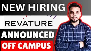 Finally Revature Next Phase Hiring Started | OFF Campus Drive | 2025, 2024 Batch Hirings | Freshers
