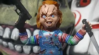 Распаковка/обзор фигурки NECA &laquo;Невеста Чаки&raquo; Ultimate Chucky!