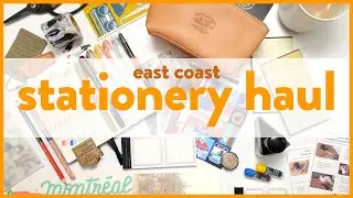 East Coast Stationery Haul | Superior Labor, La Dolce Vita & Traveler's Company