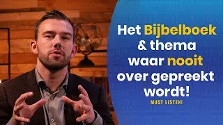 Het Bijbelboek en thema waar nooit over gepreekt wordt @VoiceOfFaith - Tom de Wal