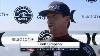 Brett Simpson Heat Win Interview
