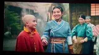 Netflix's Avatar: The Last Airbender (2024) Leaving Kyoshi Island.