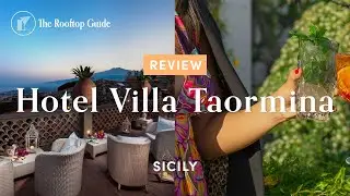 Rooftop Bar at Hotel Villa Taormina - Review
