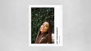 Ariana Grande - Thinking bout you (dwt live studio version) (slowed and reverb) Ariedit