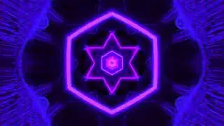 Purple Kaleidoscope Light Flow | Seamless 4K Abstract VJ Loop
