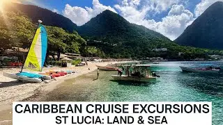 St Lucia, Land & Sea Excursion to the Pitons 