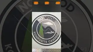 NoWood Komposite Camper is built to last with NO WOOD! 100% Marine Grade Komposite design #nowood