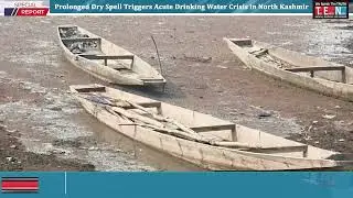 Длительная засуха спровоцировала острый кризис с питьевой водой в Северном Кашмире.