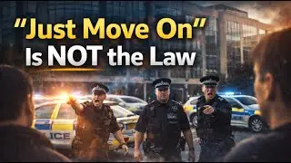 Dispersal Orders EXPLAINED &mdash; When Police Can and Can&rsquo;t Tell You to Move ⚖️🚨📚🎥🛑