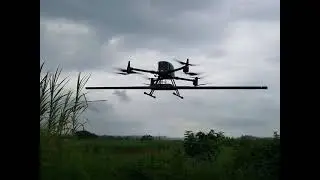 Light weight gradiometer for drone magnetic survey