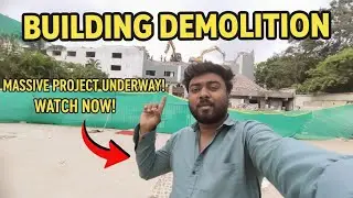 Building Demolition | Day 16 | Evening work update | urban Demolition 