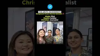 Unity in Diversity: Hindu Pilot, Muslim Soldier & Christian Journalist Together | Inspiring India
