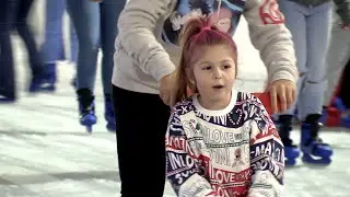 La pista de hielo: un atractivo para pequeños y mayores
