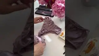 Mulberry silk lingerie set in Lilac. Shop with us: www.softstrokessilk.com