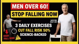 3 Daily Exercises That Cut Fall Risk in Men Over 60 by Nearly 50% (Backed by Science)