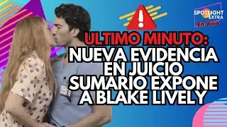 ULTIMO MINUTO: &iexcl;NUEVA EVIDENCIA EN VIDEO ANIQUILA CASO DE BLAKE LIVELY!