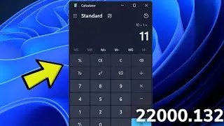 New Windows 11 Build 22000.132 - New Apps: Snipping Tool, Calculator, Mail & Calendar + Dark Mode