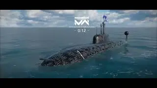 Modern warship :Russian submarine on fire ☠️💀