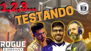 ziGueira, TigerYUUK, TheDarkness e mais testando ROGUE COMPANY