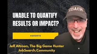 Unable to Quantify Results or Impact for Your Resume? #shorts
