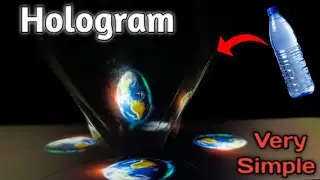 How to Make 3D Hologram with a Plastic Bottle!