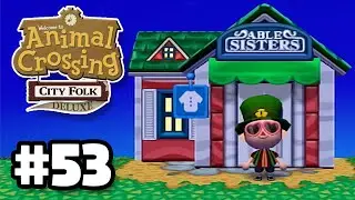 Давайте поиграем: Animal Crossing City Folk - День камешка и чистый город (Эпизод 53)