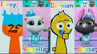 Angella & Bessa React 🎤🔥#Cartoon #Viral