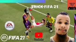 ULTIMATE TEAM FIFA 21✅ MUITOS DRIBLES😱