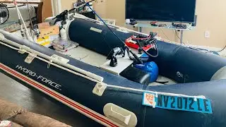 Hydro Force Inflatable Boat Modifications Completed