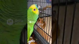 Go To Sleep Or Else cute #cuteanimals #funny #hamster #shibainu #cat #parrot