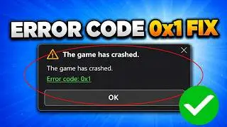 How To Fix Minecraft Launcher Error Code 0x1 | Minecraft Won't Launch