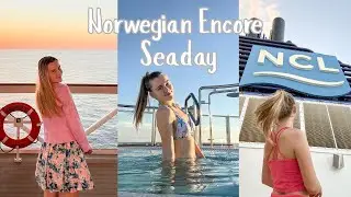 Norwegian Encore Sea Day Cruise Vlog! Solo Female Cruise