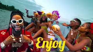 jux ft diamond platnumz - enjoy  (official music video)sms 6387113 to 811