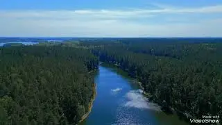 Las Łański. Jezioro Dłużek(1)