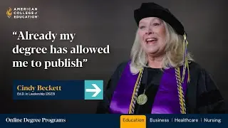 ACE Graduate Cindy Beckett Fulfills Her Educational Dream