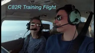 Training Flight to Les Eplatures via Lausanne