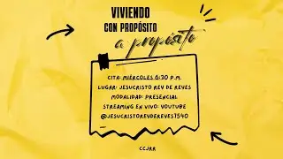 Sed Santos  Viviendo con Propósito a Propósito