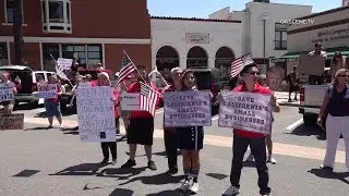 Residents Protest To Reopen California Amid COVID-19 Pandemic In Orange