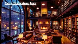 Late night jazz lounge &mdash; cozy bookstore jazz