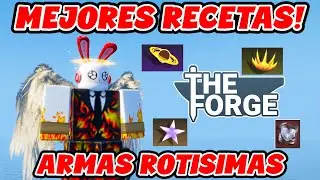 Las MEJORES RECETAS PARA ARMAS EN THE FORGE!⚔️ONE SHOT ASEGURADO😎