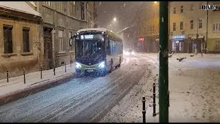 ❄🌨Buses in Snow / Autobuze in Ninsoare - Brasov - Ianuarie 2022🌨❄