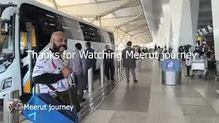 Travel from Meerut to Delhi Airport.मेरठ से दिल्ली हवाई अड्डे तक यात्रा करें।