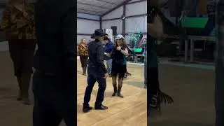 Barn Dancing to Energetic Music with Dick and Edna #dickandednadance #socialdancing