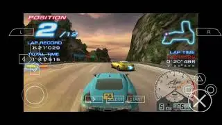 Ridge Racer 2 PSP Mobile Phone Gameplay HD Graphics 😎