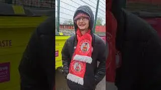 King Kenny at a rainy Redditch United. Gives his predictions #redditch #nonleaguefootball #football