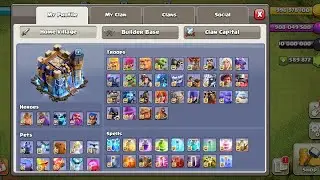 Clash of clan Town hall 18 Max unlimited Gems and Coins #viral 