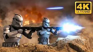 When Phase I Clones Faced Their First Real War | Star Wars Cinematic Battle (MOW:AS2)