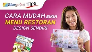 CARA MUDAH bikin MENU RESTORAN dengan printable card | BPVID#017